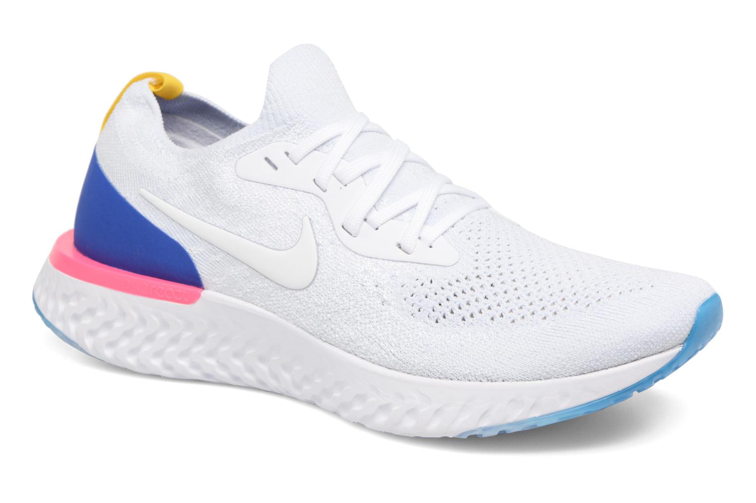 nike epic react flyknit homme blanche
